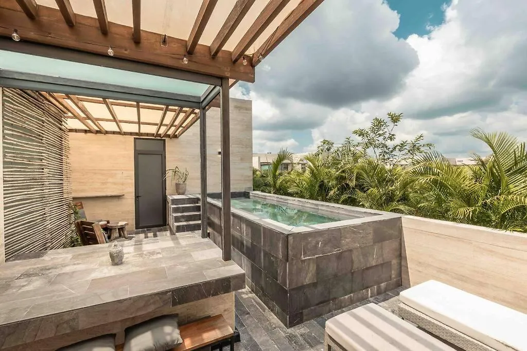 Mistiq B302 Paradise, Private Pool, Luxury Vila, Furnished Gateway Tulum 0*,  Mexico